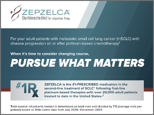 ZEPZELCA® (lurbinectedin) brochure for Health Care Providers cover